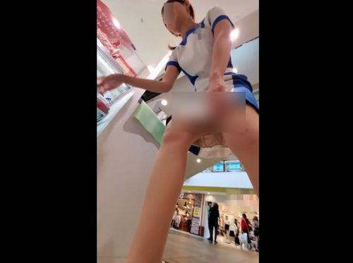 【HQ盗撮動画】間違いなく傑作中の傑作！DHC専門店の美人ショップ店員などの美脚パンチラ隠し撮り！のトップ画像